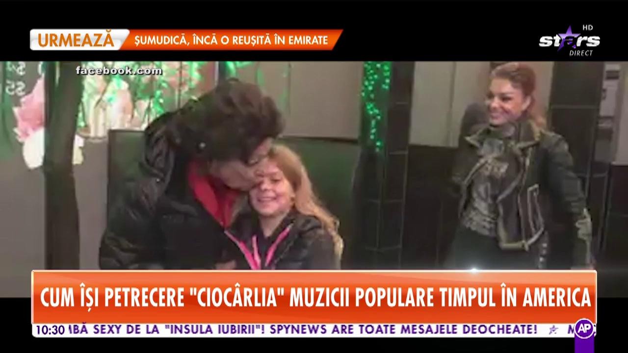 Imagini cu Maria Ciobanu &icirc;n America! Cum se simte "cioc&acirc;rlia" muzicii populare rom&acirc;neşti