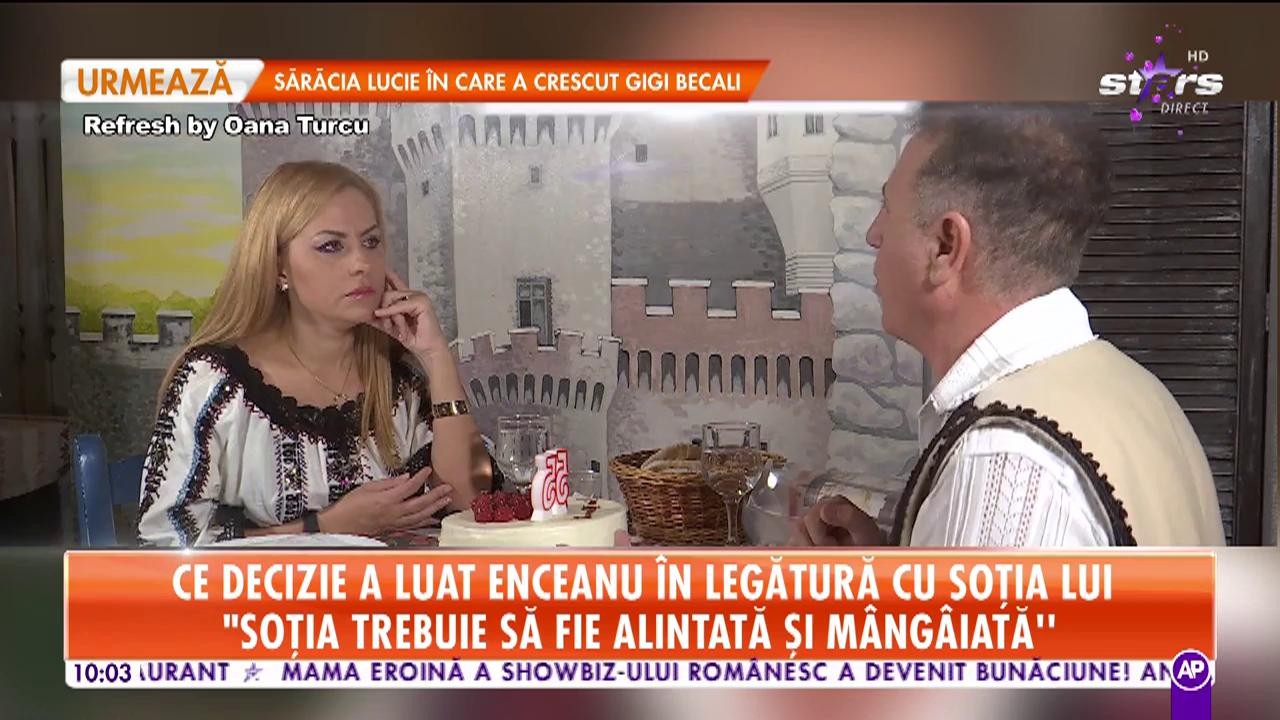 Ce decizie a luat Constantin Enceanu &icirc;n legătură cu soţia lui