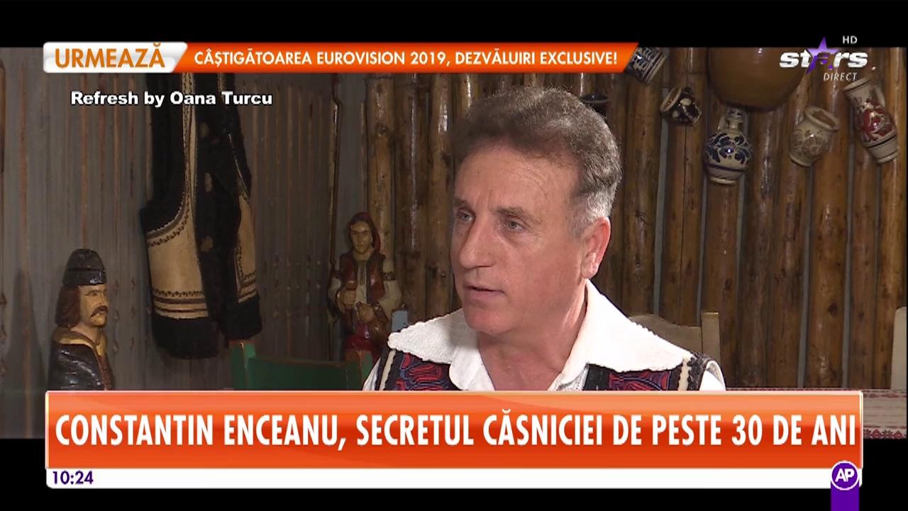 Constantin Enceanu a dezvăluit secretul unei căsnicii de peste 30 de ani. La ce nu a renunțat nici p&acirc;nă acum