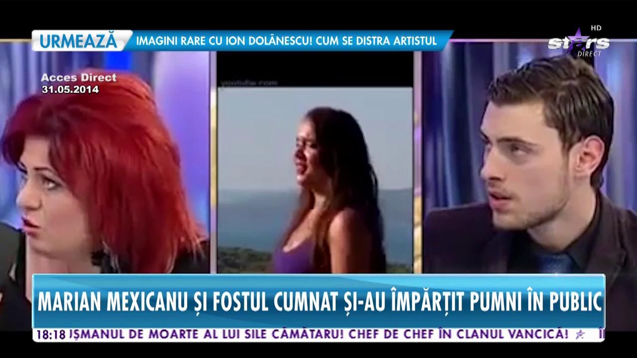 Marian Mexicanu şi Paula Lincan, bătaie &icirc;n toată regula, &icirc;n public
