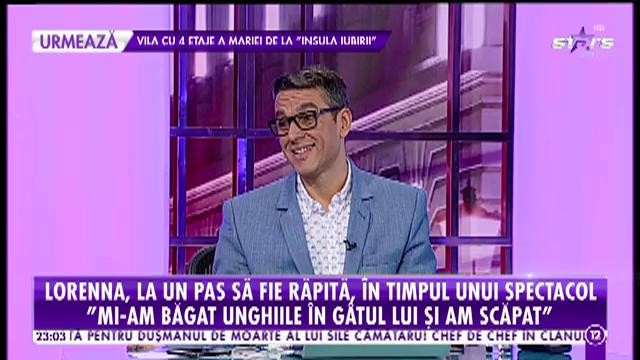 Lorenna, c&acirc;ntăreaţa celebră pentru melodia dedicată tigăilor, la un pas să fie răpită, &icirc;n timpul unui spectacol