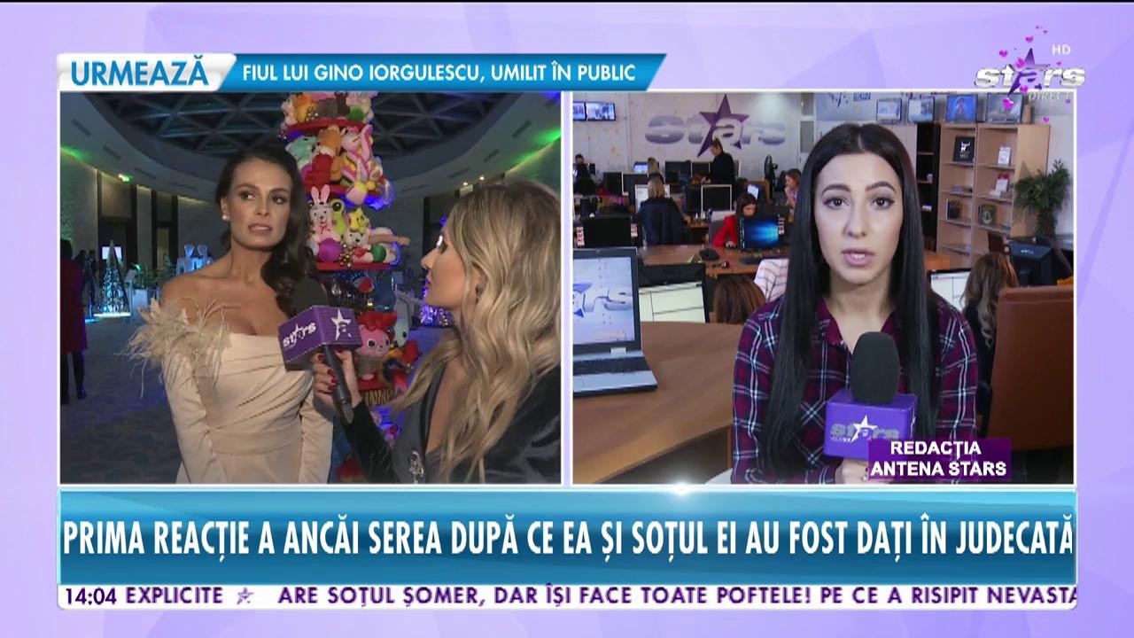 Prima reacție a Ancăi Serea după ce ea  și Adi S&icirc;nă au fost dați &icirc;n judecată! Cu cinci copii acasă, cele două vedete au uitat să achite celulele stem