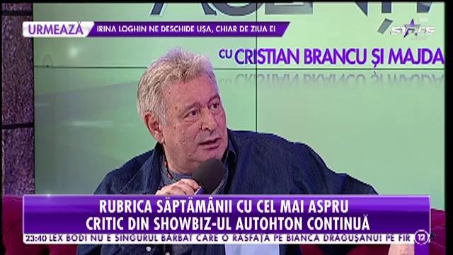 Rubrica săptăm&acirc;nii cu cel mai aspru critic din showbiz! Mădălin Voicu tună și fulgeră