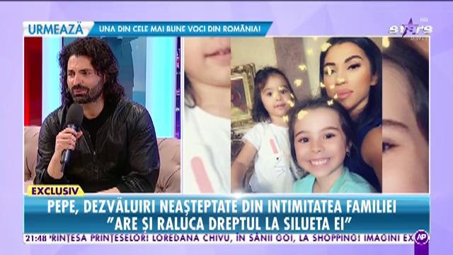 Pepe, dezvăluiri neașteptate din intimitatea familiei