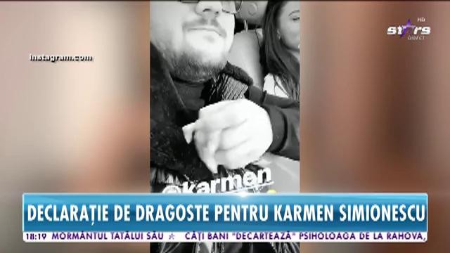 Declarație de dragoste pentru Karmen Simionescu
