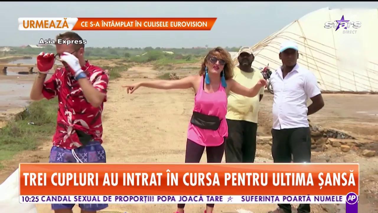 Trei echipe au intrat &icirc;n cursa pentru ultima şansă &icirc;n cea mai dură competiție, Asia Express