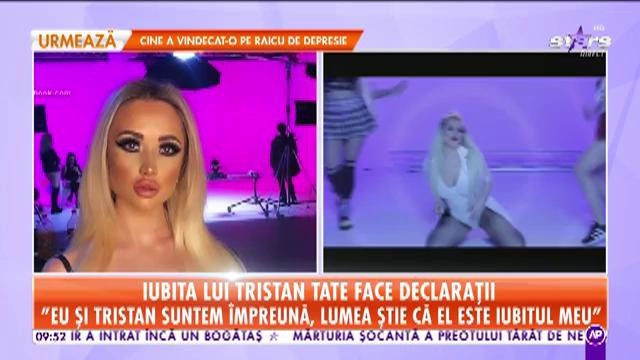 Cristina Pazurati, actuala iubită a lui Tristan Tate, declarații despre relația lor: &bdquo;Cine este Bianca Drăgușanu?! N-am auzit de ea!&rdquo;