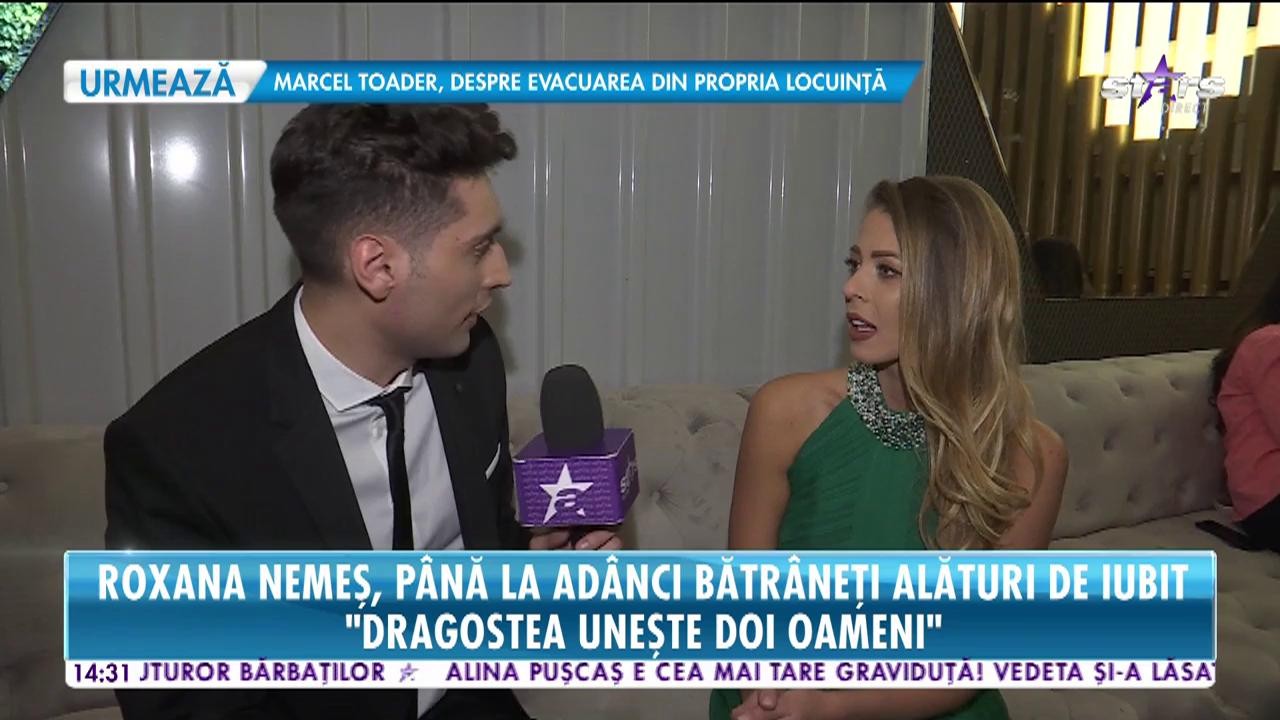 Roxana Nemeş, p&acirc;nă la ad&acirc;nci bătr&acirc;neţi alături de iubit! "Ne-a prins bine pauza pe care am luat-o"