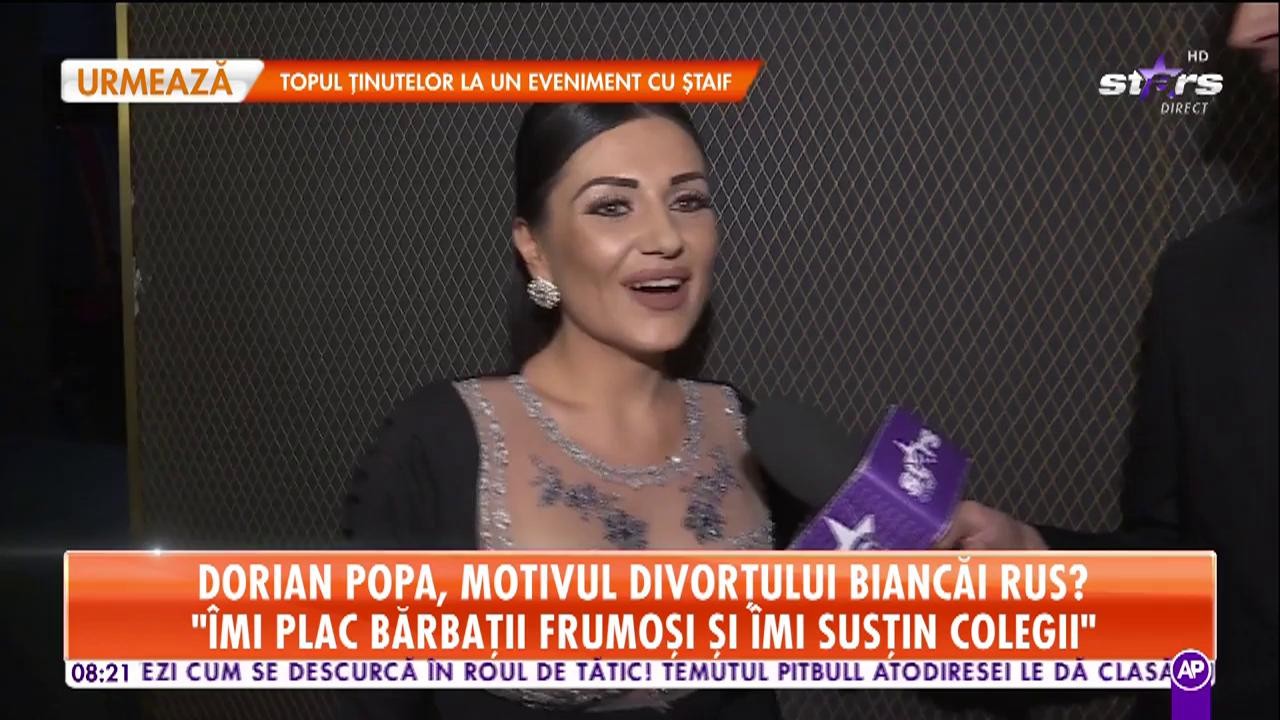 Dorian Popa, motivul divorțului Biancăi Rus? &bdquo;Niciodată nu e prea t&acirc;rziu pentru o căsnicie&rdquo;