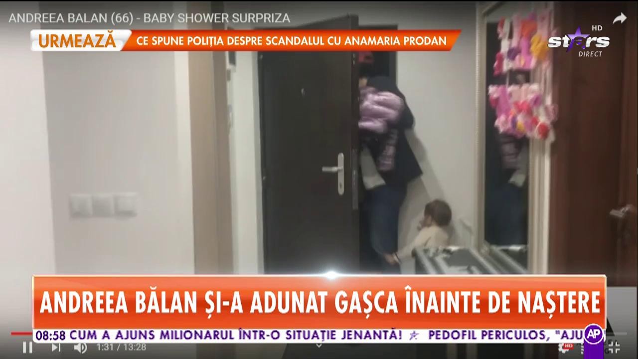 Andreea Bălan și-a adunat gașca &icirc;nainte de naștere. Ce surpriză i-au pregătit prietenele