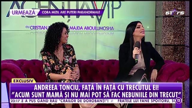 Andreea Tonciu, față &icirc;n față cu trecutul ei! Cele mai amuzante apariții tv ale celebrei vedete