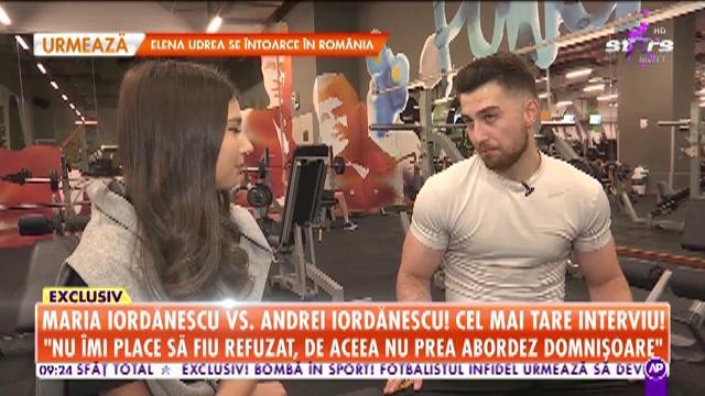 Maria și Andrei Iordănescu, cel mai tare interviu: "Merg &icirc;n fiecare zi la sală, minim o oră și jumătate"