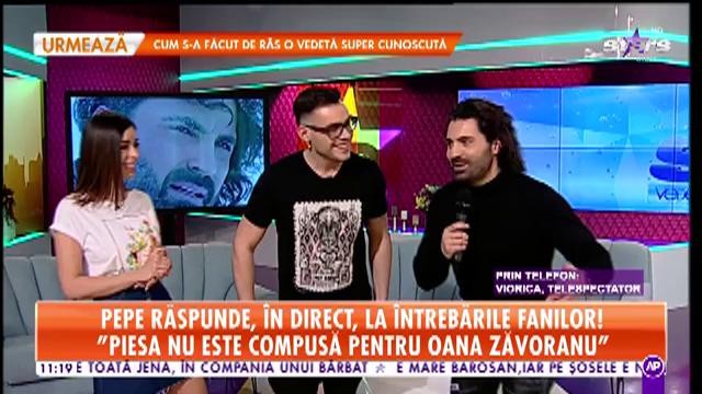 Pepe, despre "&Icirc;mi pasă"! Piesa care a st&acirc;rnit sute de controverse: "Piesa nu este compusă pentru Oana Zăvoranu"
