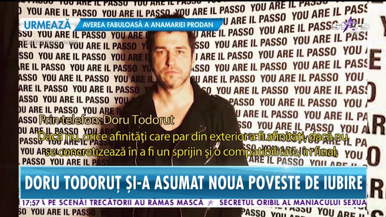 Doru Todoruţ şi-a asumat, &icirc;n sf&acirc;rşit, noua relaţie! "Lucrurile au progresat natural"
