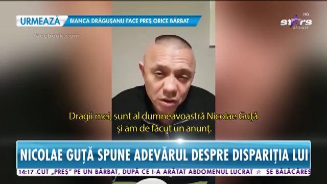 Nicolae Guţă spune adevărul despre dispariția lui: &rdquo;Am hotăr&acirc;t să nu mai c&acirc;nt &icirc;n București&rdquo;