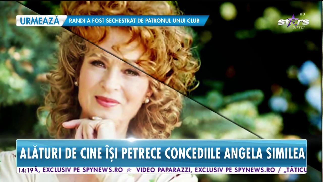 Unde fuge Angela Similea c&acirc;nd vrea să nu știe nimeni de ea