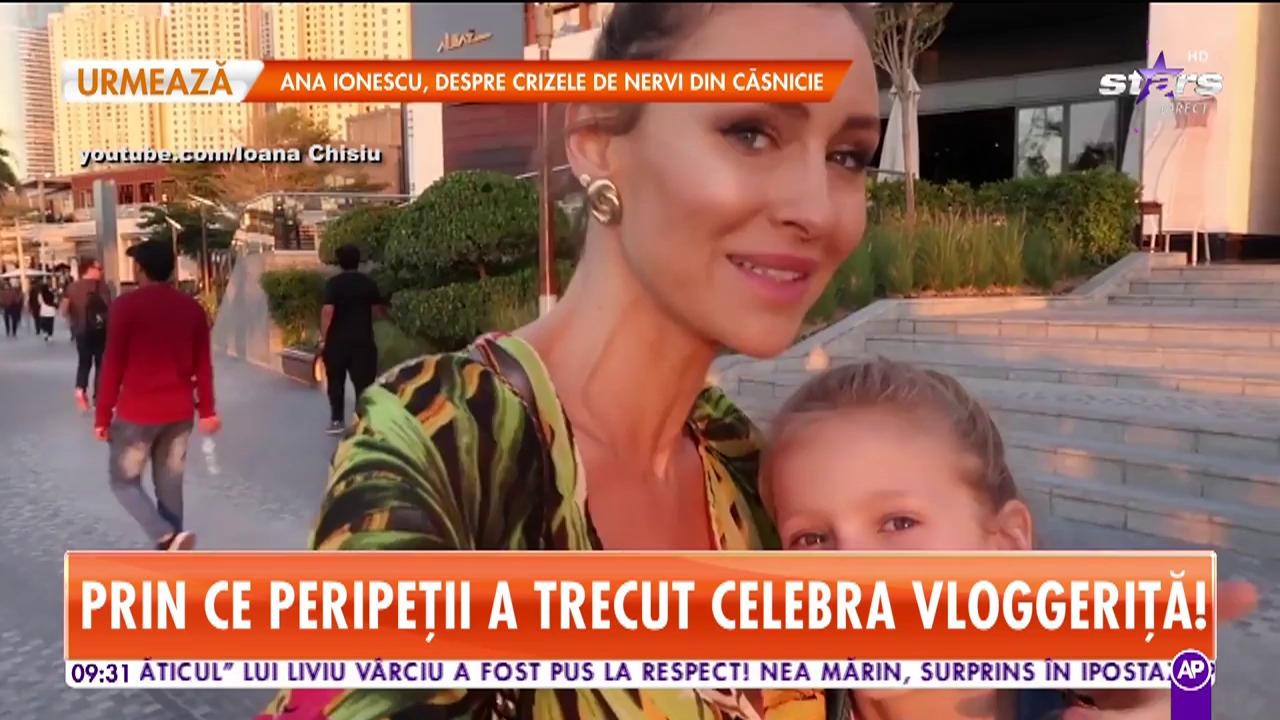 Ioana Chișiu, aventuri &icirc;n Dubai. Prin ce peripeții a trecut celebra vloggeriță