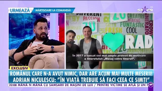 A rămas pe străzi din cauza datoriilor, dar a ajuns să schimbe mentalităţile românilor!  Adrian Niculescu, povestea care îţi poate schimba şi ţie viaţa!