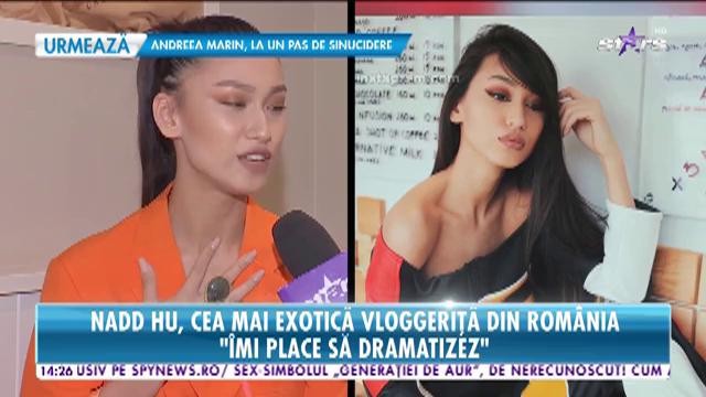 Povestea lui Nadd Hu. Tatăl e chinez, mama rom&acirc;ncă, iar ea face ravagii pe internet