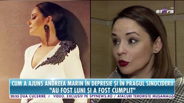 Cum a ajuns Andreea Marin &icirc;n depresie și &icirc;n pragul sinuciderii: &bdquo;Nu mai g&acirc;ndeam corect&rdquo;
