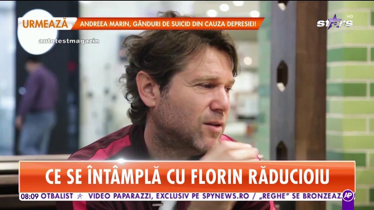 Florin Răducioiu se iubește cu o tinerică, dar s-a schimbat radical