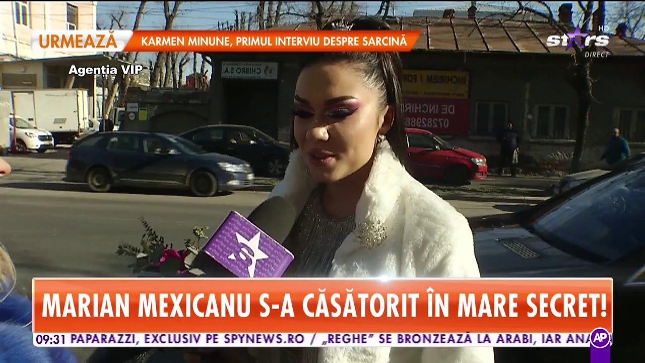 Marian Mexicanu s-a căsătorit &icirc;n mare secret
