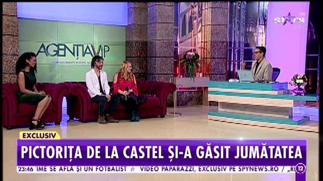 Pictoriţa de la Castel, &icirc;ndrăgostită lulea de "&Icirc;ngerul alb"!