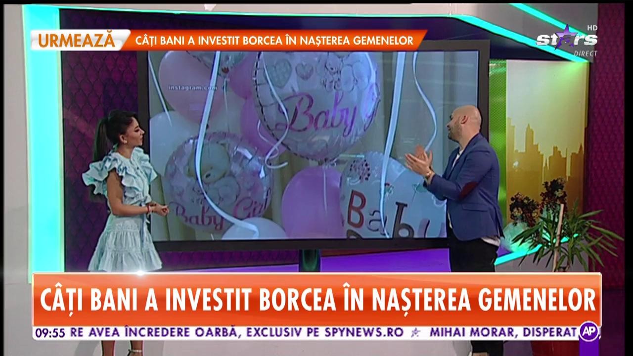 Am aflat c&acirc;ţi bani ar fi scos din buzunar Cristi Borcea pentru venirea pe lume a fetiţelor sale! Milionarul ar fi cheltuit aproximativ 20.000 de euro!