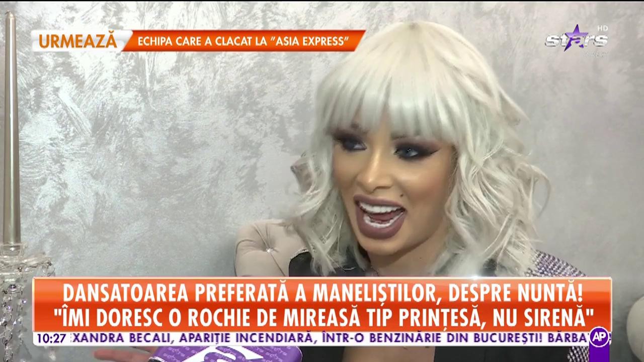 Dansatoarea preferată a maneliștilor, declarații despre nuntă: &bdquo;Viitorul meu soț trebuie să semene cu tata&rdquo;