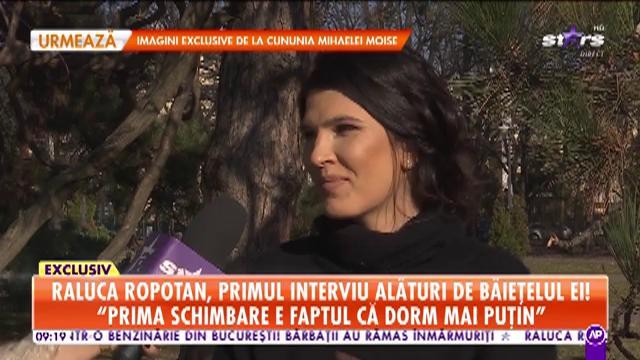 Raluca Ropotan, primul interviu alături de băiețelul ei! &bdquo;Copilul meu a fost cuminte. Momente de panică nu am avut foarte multe&rdquo;