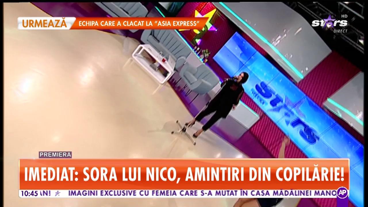Roxanna c&acirc;ntă, la Star Matinal, melodia &bdquo;Nu mă opri&rdquo;