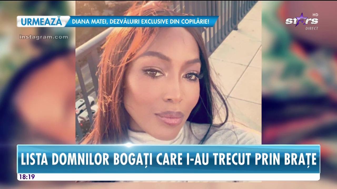 Lista domnilor bogați care i-au trecut prin brațe devoratoarei de bărbaţi, Naomi Campbell