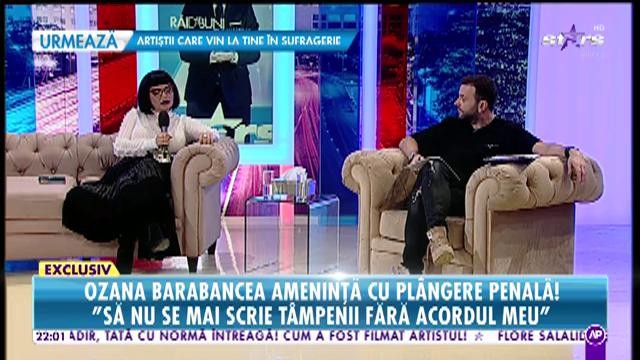 Ozana Barabancea amenință cu plângere penală! Cine a scos-o din sărite pe jurata Te cunosc de undeva!