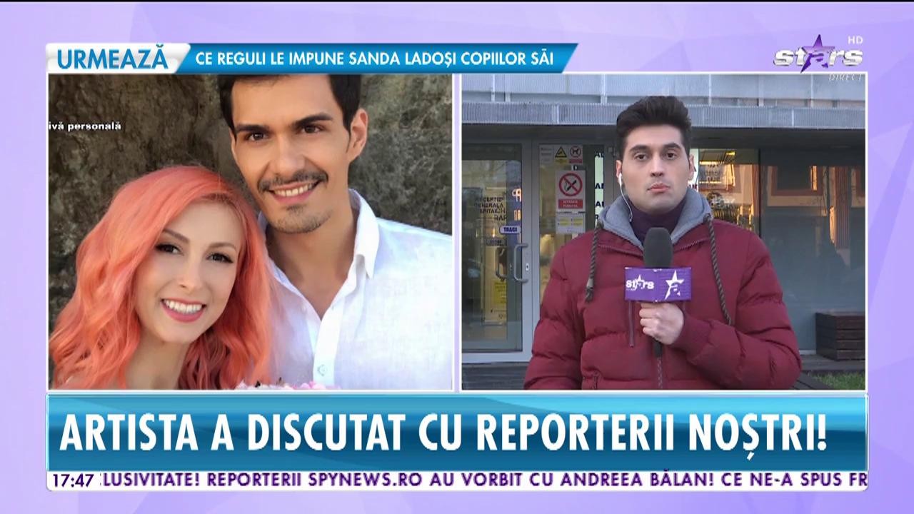 Informații despre starea Andreei Bălan. Cum se simte artista