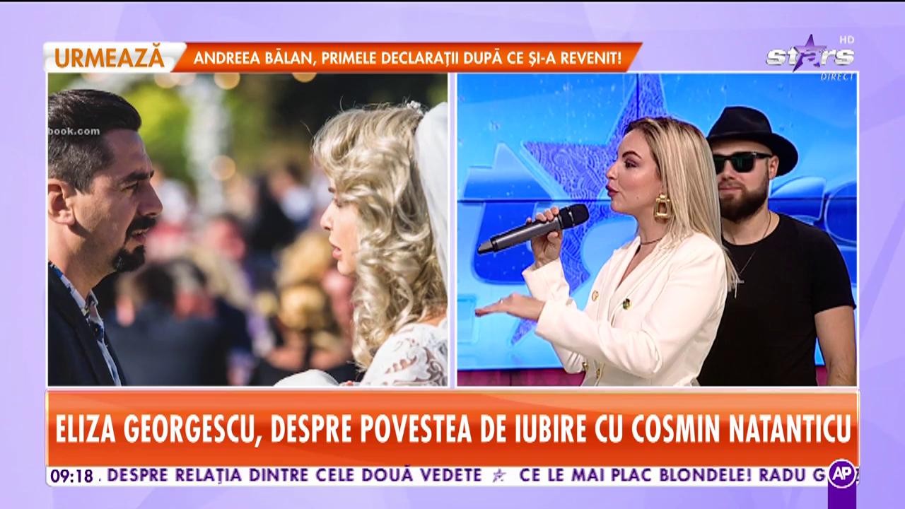 Eliza Georgescu, despre povestea de iubire cu Cosmin Natanticu: Prima dată c&acirc;nd m-a cerut &icirc;n căsătorie i-am zis "Nu"
