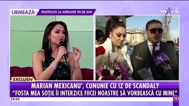 Marian Mexicanu, cununie cu scandal?: &rdquo;A fost decizia mea ca nimeni din familie să nu participe la nuntă&rdquo;
