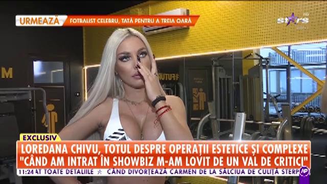 Arată bine de tot, dar pentru asta trage din greu la sală! Loredana Chivu ne arată exerciţiile care o ajută să aibă posteriorul bombat şi abdomenul perfect