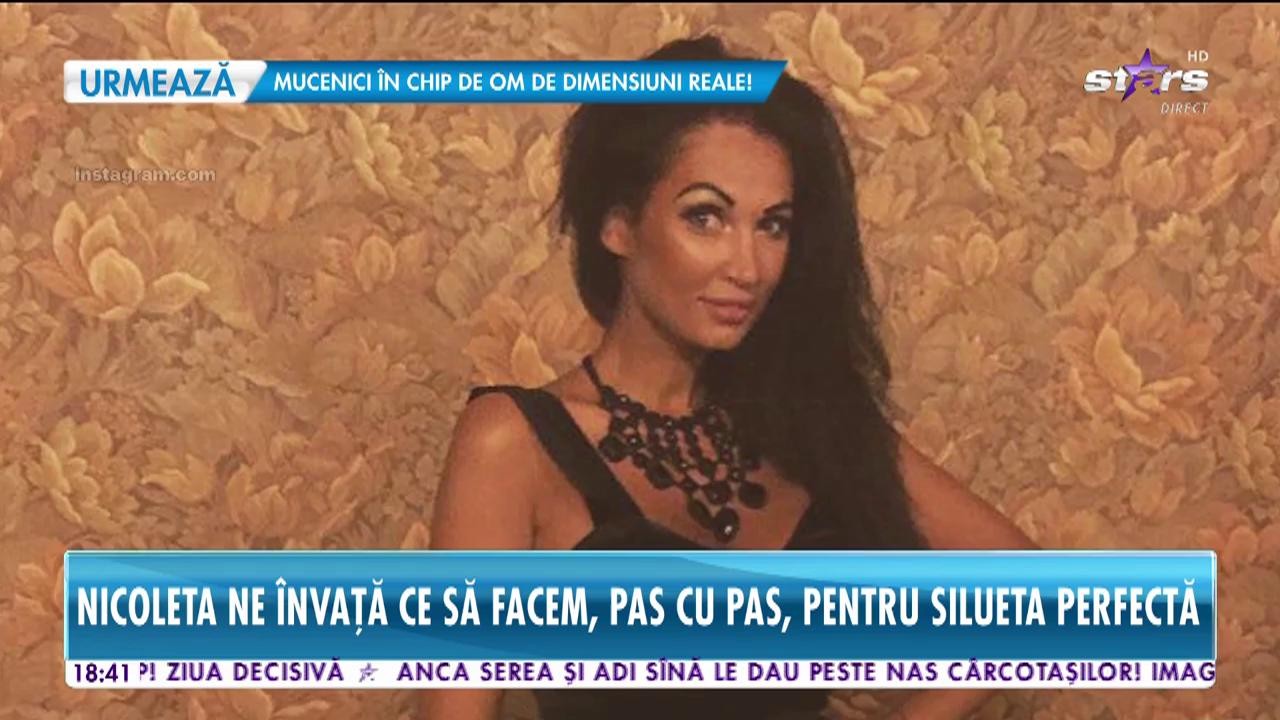 Nicoleta Luciu măn&acirc;ncă tot cea vrea și slăbește
