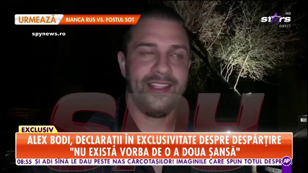 Alex Bodi, declarații &icirc;n exclusivitate despre despărțirea de Bianca Drăguşanu: "Ne-am despărțit pe cale amiabilă"