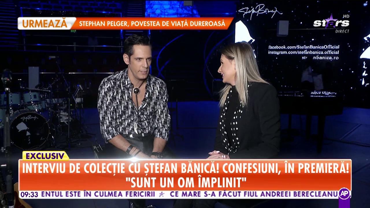 Interviu de colecţie cu Ştefan Bănică Jr.! Artistul a făcut confesiuni &icirc;n premieră! "Am emoţii pentru că voi deveni tătic din nou"