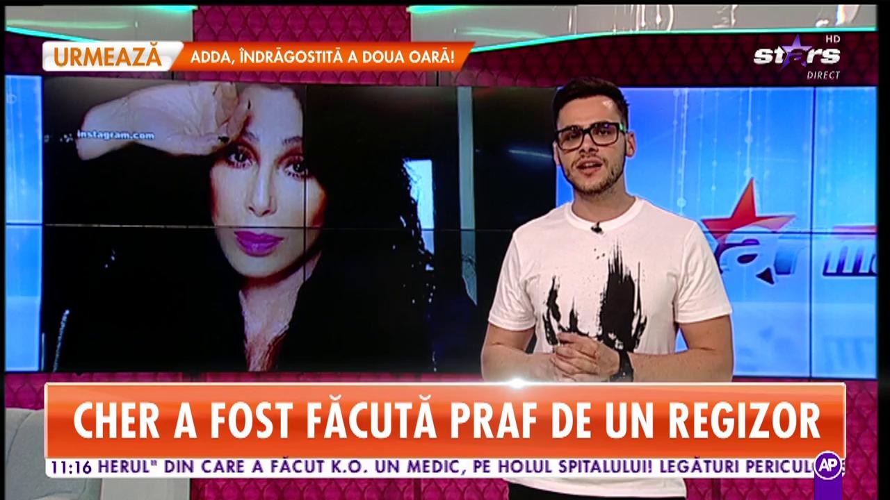 Cher a fost făcută praf de un regizor: Nu ştie să joace &icirc;n filme