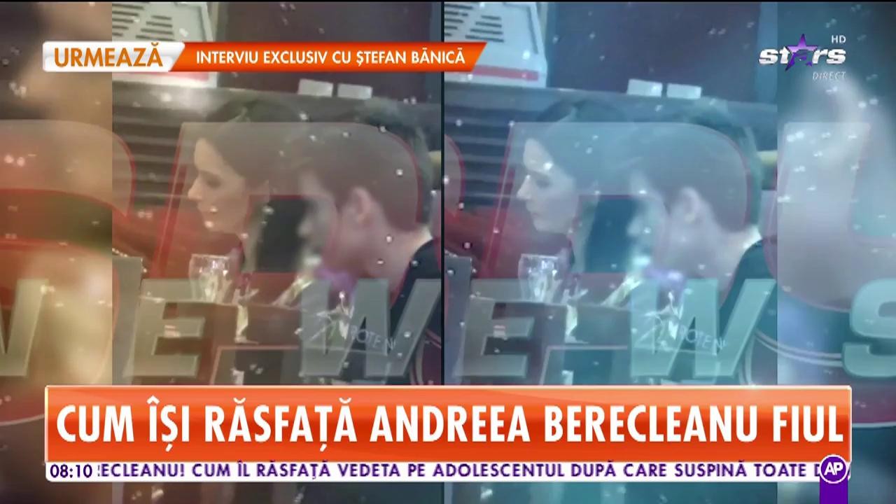 Cum &icirc;şi răsfaţă fiul, Andreea Berecleanu