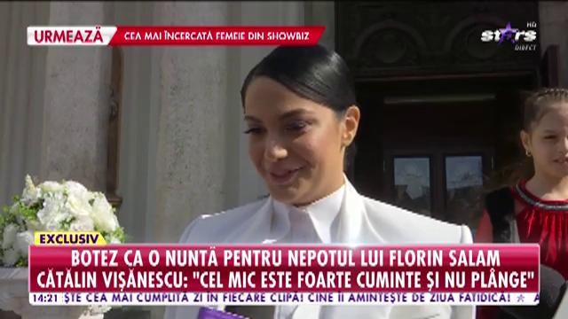 Botez ca o nuntă pentru nepotul lui Florin Salam