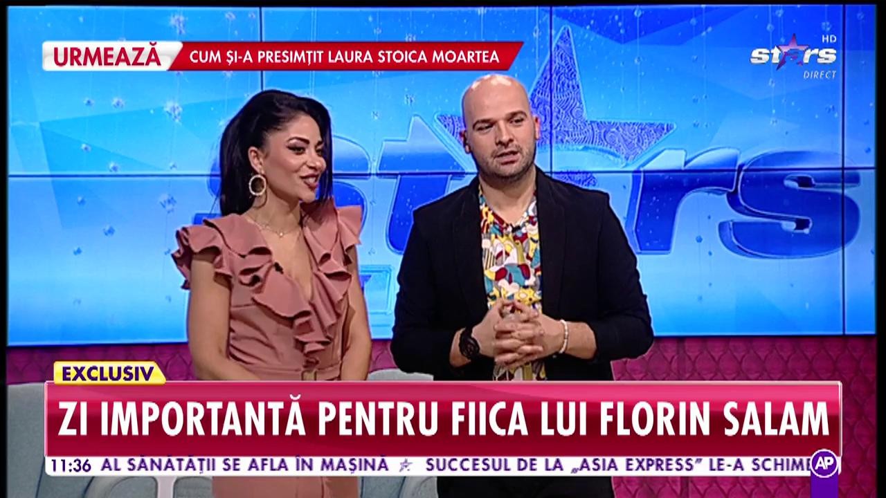 Zi importantă pentru fiica lui Florin Salam. Betty &icirc;și va creștina băiețelul