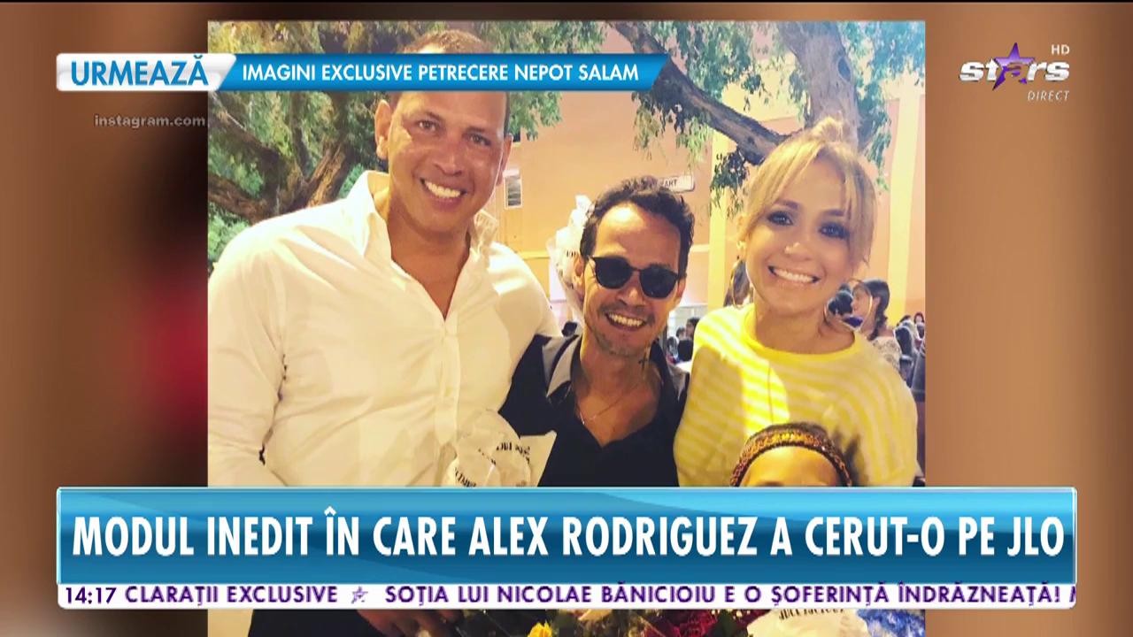 Modul inedit &icirc;n care Alex Rodriguez a cerut-o &icirc;n căsătorie pe Jennifer Lopez