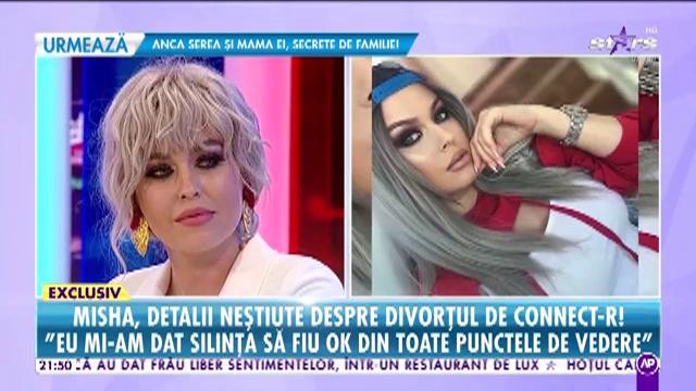 Misha, detalii neştiute despre divorţul de Connect-R