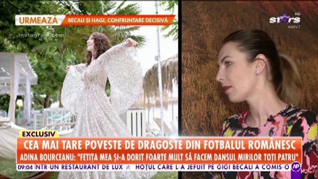 Cea mai tare poveste de dragoste din fotbalul rom&acirc;nesc! Adina Bourceanu, dezvăluiri din s&acirc;nul familiei