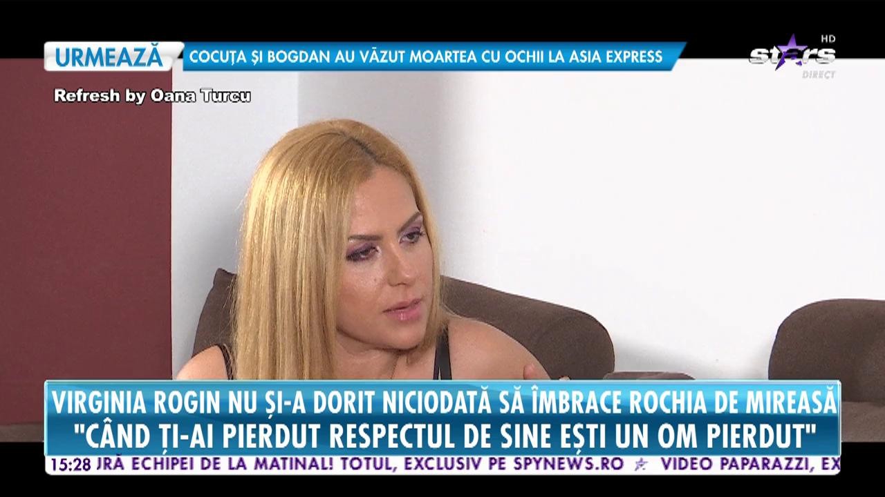 Virginia Rogin a dezvăluit de ce nu şi-a dorit niciodată să &icirc;mbrace rochia de mireasă
