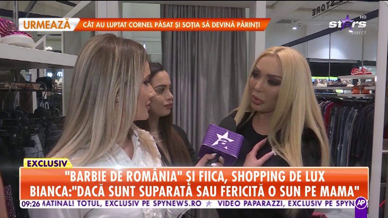 &bdquo;Barbie de Rom&acirc;nia&rdquo; și fiica, shopping de lux: Noi suntem cele mai bune prietene
