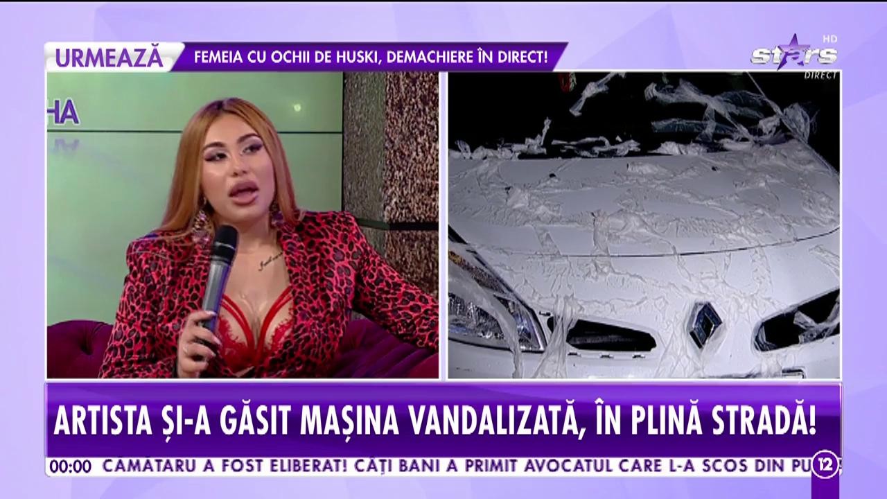 Nepoata lui Adi de la V&acirc;lcea şi-a găsit maşina vandalizată &icirc;n parcare!